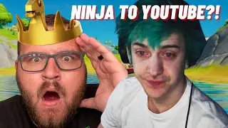 NINJA IS LEAVING TWITCH FOR YOUTUBE?!