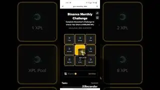 Binance Monthly Challenge November 2025 Earn XPL Reward 
