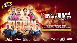Table 1 ▸ Day 3 ▸ Box Billiards Mixed Doubles Open ▸ Vietnam 2025