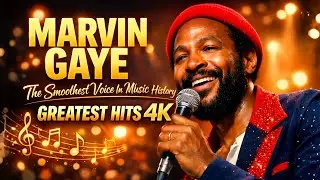 Marvin Gaye: The Smoothest Voice In Music History (Greatest Hits 4K)