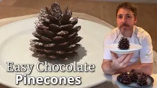 Easy Chocolate Pinecones