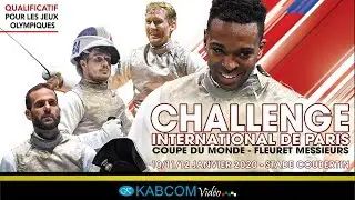 CIP 2020 - FLEURET MESSIEURS - QUALIFICATIONS - PISTE JAUNE