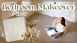 My *Dream* Bedroom Makeover | attempting to DIY this plaster ceiling - ep. 8#bedroommakeover#bedroom