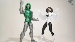 Marvel Legends captain marvel vs dr doom 2 pack review