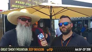 Mountain Man Beard Products at the 2018 Great Smoky Mountain Jeep Invasion