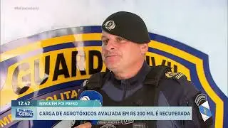 Guarda Civil de Ribeirão Preto SP recupera carga de agrotóxicos avaliada em R$ 200 mil