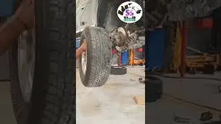 Exploring Wheel Fitting Idea I Wheel Fitting in Hub Technique I Carwheel setting #viral #shorts #car