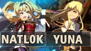GBVSR:🔥Natl0k (Zeta) Vs Yuna (Vira)🔥| High Level Gameplay.