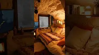 The Perfect Cozy Night 🌨️🏡 | Ambiance, Sleep Aid, Cave Cozy Cabin, Fireplace, Blizzard, Snowfall