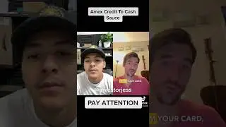 New Amex Credit To Cash Hack