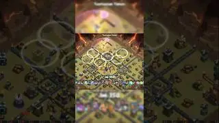 Combo Warden Fireball + Giant Arrow #clashofclans #coc #fireball #shorts
