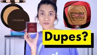 Dupe For L'oreal 24hr Freshwear Powder Foundation? | Colorbar 24hr Powder Foundation Review