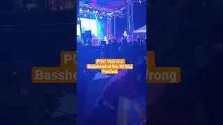 POV: A Raver at The Wrong Festival #shorts #bassheads #bassmusic #edm