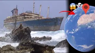 S.S America Shipwreck On Google Earth Pro!😱