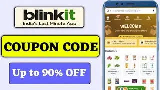 blinkit coupon code today || blinkit 300 off || 40% off code
