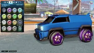 Rocket League Every Painted Item in the IMPACT crate