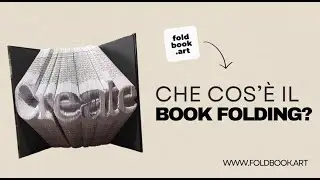 Che cos&rsquo;&egrave; il book folding? | Come piegare un libro? | DIY