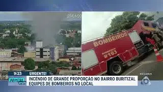 PRIMEIRA OPÇÃO - URGENTE! INCÊNDIO DE GRANDE PROPORÇÃO