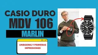 Casio MARLIN Duro MDV 106 - 📦 UNBOXING en 2025 💥