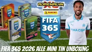 9 Limitierte Karten💪|Panini FIFA 365 Adrenalyn XL 2026 Trading Cards Alle 4 Mini Tin Unboxing!😍