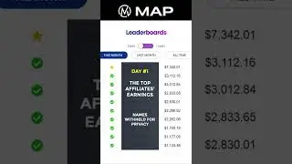 Master Affiliate Profits Top Affiliates' Earnings #day1 #affiliatemarketing #mapreview