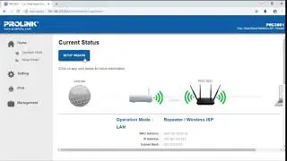 PROLINK PRC 3801 WIRELESS REPEATER