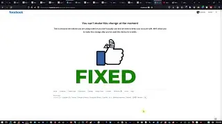 FACEBOOK   How to Fix  