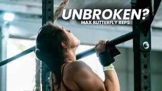 Butterfly Pull-Ups Challenge 🔥 Max Unbroken Reps
