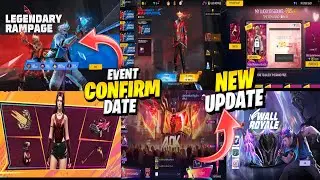 RAMPAGE EVO BUNDLE RETURN 🤯🥳 RAMPAGE ASCENSION + VALENTINE MYSTERY SHOP & ANGELIC ROYALE FF