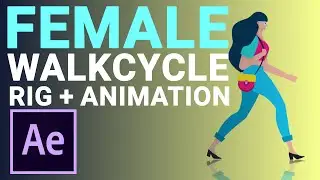 Учебник по анимации цикла ходьбы в After Effects