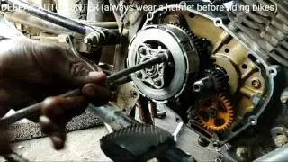 how to replace TVS SPORT CLUTCH PLATE