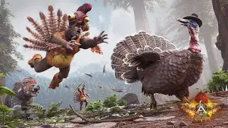 Ark Survival Evolved - Turkey Trial 6 Taming & Reaper Haul Official PvE Xbox Servers