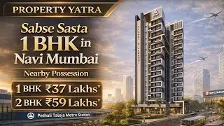 Sabse Sasta 1 BHK in Navi Mumbai 😱 | Ready to Move | Taloja Phase 1 | Property Yatra