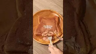 French Toast with Chocolate Cream