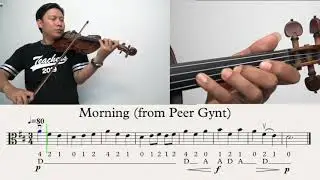 morning / viola (from peer Gynt)