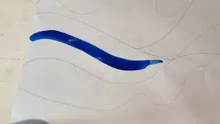 Abstract ink art