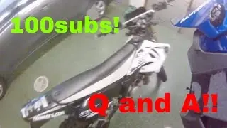 100 subs!!! Q and A St&auml;ll era fr&aring;gor! och annat