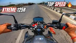 Hero Xtreme 125R Top Speed | Gear Challenge |
