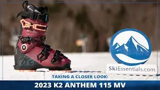 2023 K2 Anthem 115 MV Ski Boots Short Review with SkiEssentials.com