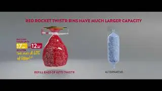🤯 HUGE Litter Waste Capacity! Red Rocket Twist'R vs. Them 📦