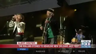 Rolling Stones to headline Jazz Fest this spring