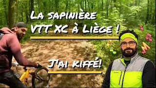 VTT XC - trac&eacute; komoot la sapini&egrave;re - 35km