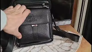 Men&rsquo;s Genuine Leather Crossbody Messenger Bag &ndash; from AliExpress