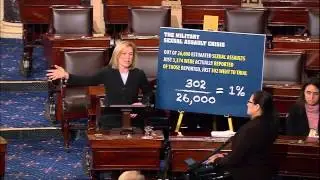 Divided Senate debates action for military sexual assault