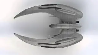 Cylon Raider from New Battlestar Galactica Series 3D model from CGTrader.com