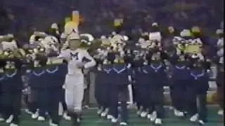 Michigan Marching Band: 1983 montage
