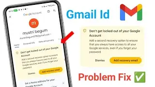don't get locked out of your google account add recovery email ka matlab kya hota hai