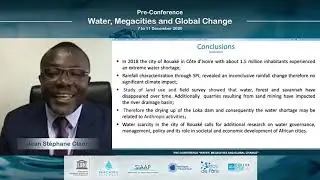 Highlights of the Pre-Conference &ldquo;Water, Megacities and Global Change&rdquo; (December 2020)