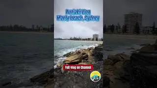 Punjabi Vlog | Manly Beach 🌊🏝️#punjabi #travel #travelvlog #travellingmunde #viral