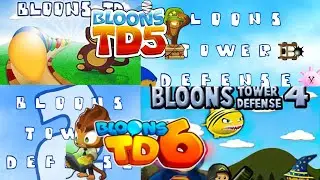 alle Bloons Tower Defense teile in einem Video. | Bloons TD | Deutsch | #NinjaKiwi#TDGames